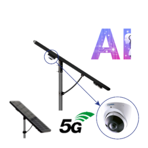 GV-SLR180-V2 Sistema di Videosorveglianza AI Solare 4G/5G Wi-Fi