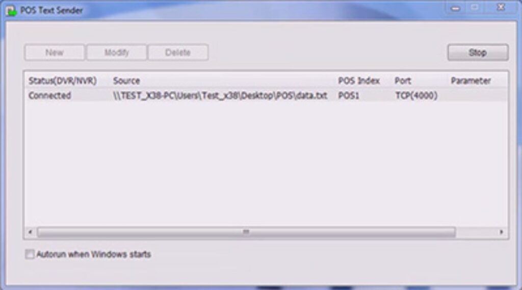GV-POS Text Sender